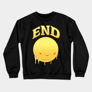 TRANSMETROPOLITAN | Sad face Crewneck Sweatshirt